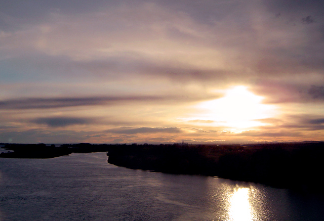 Oregon Sunset on the River