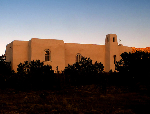 Mission at Golden on the Turquoise Trail