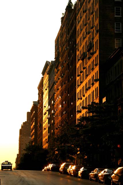 Quiet Sunset on 79th Street
