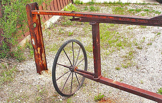 Rusted Gate Wheel