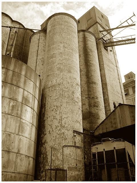 Abandoned Flour Mill circa 1950