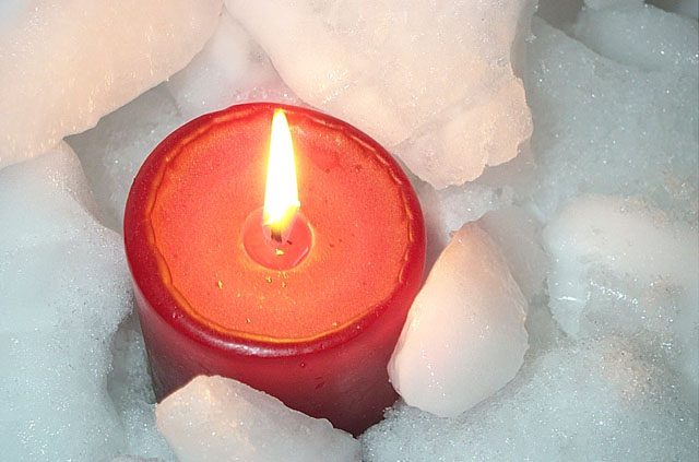 Candle on Ice