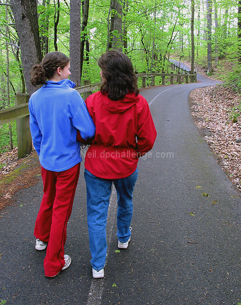 Mother and Daughter - Identical Opposites