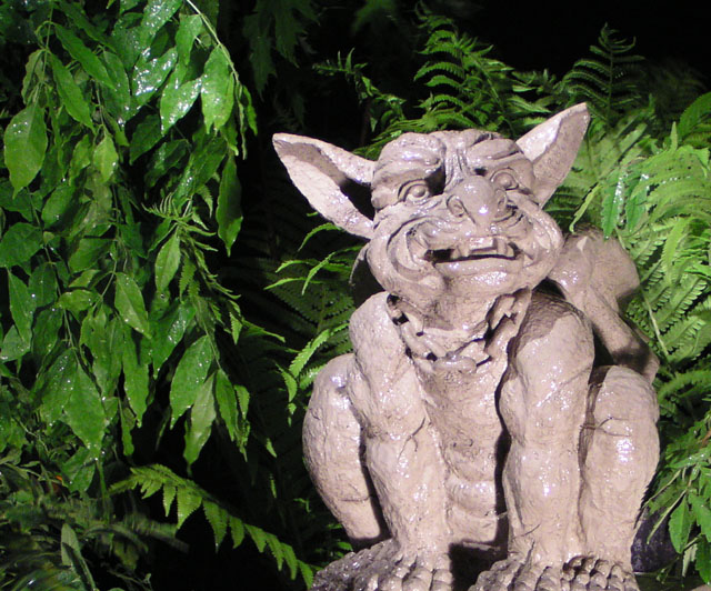 Gargoyle at Night