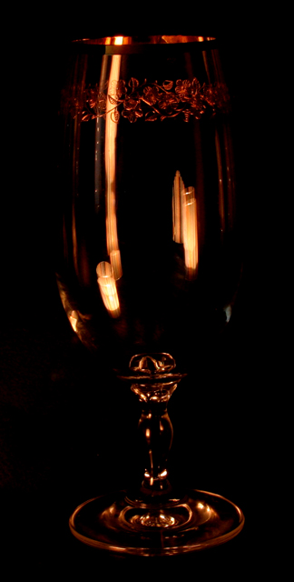 Candels on a glas