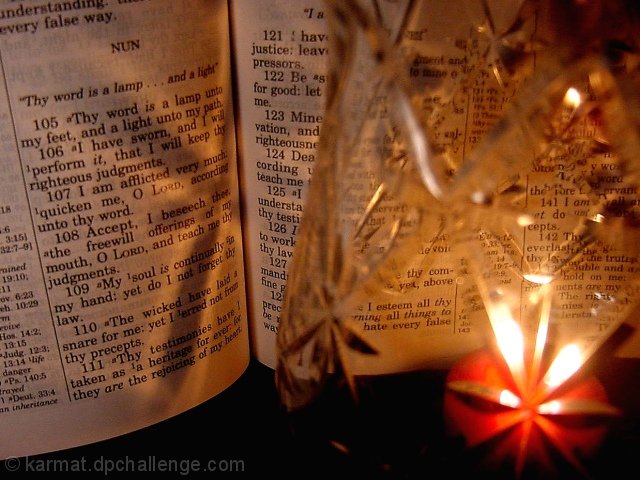 Reading By Candlelight