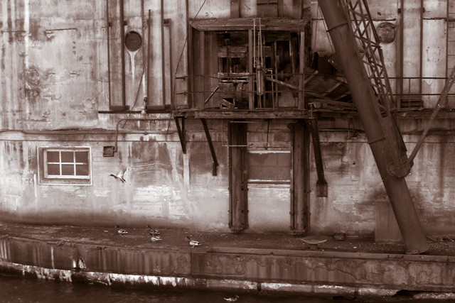 Abandoned Grain Elevator  ...up close