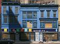 Three Blue Buildings