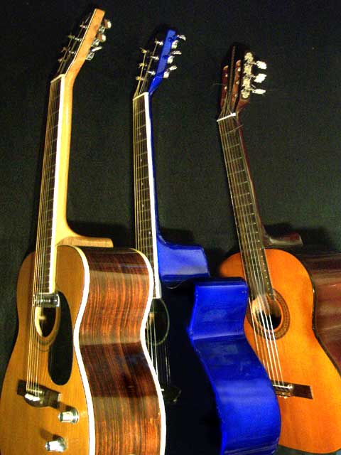 Three Guitars!