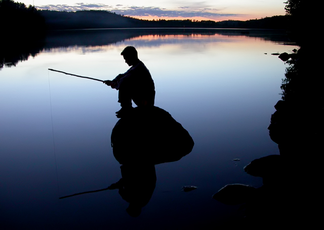 Fisherman's patience