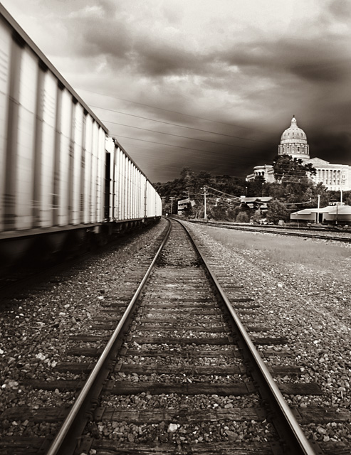 Train, Jefferson City, Missouri, -2004