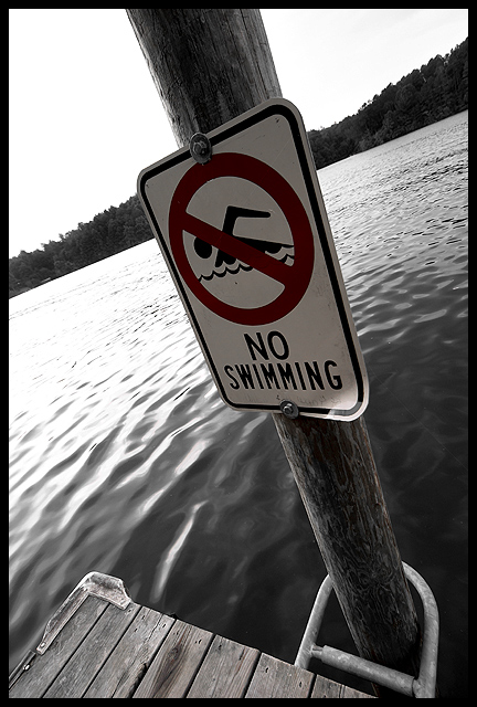 No Swimming