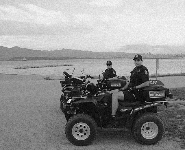 POLICE UNVEIL ATVS FOR BEACH PATROL