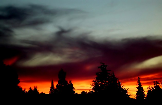 A Rare Bay Area Sunset