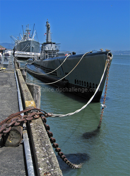 WWII Submarine. Remarkable then and now.