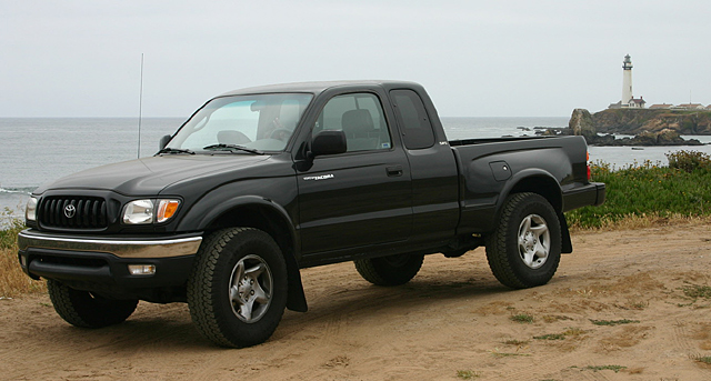 Toyota Tacoma.  Tough enough to take you anywhere.