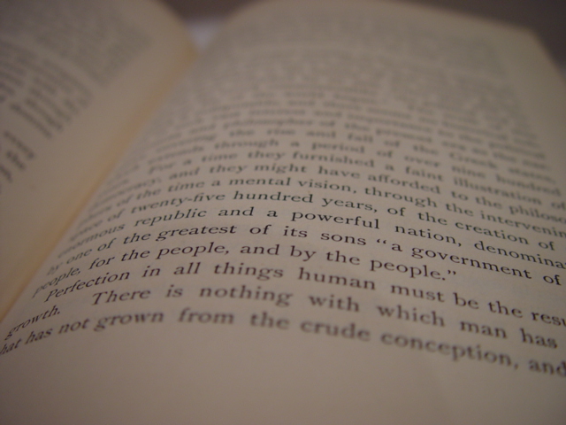 "...of the people, for the people, and by the people."