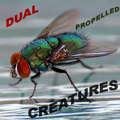 Dual Propelled Creatures