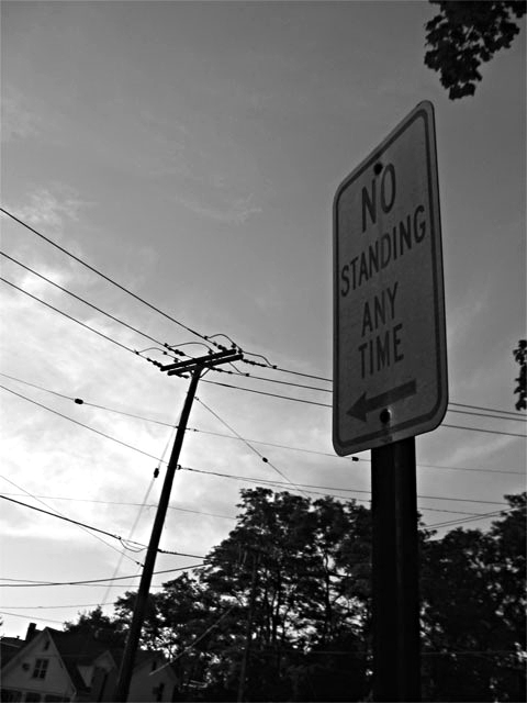 Sign Post. Phone Post.