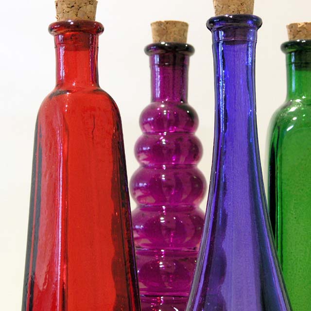 Colored Bottles