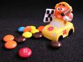 M & M's and car