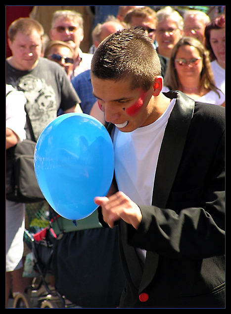 A Clown and his Blue Moon
