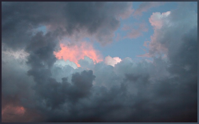 Stormclouds in the Desert: Hope for rain.