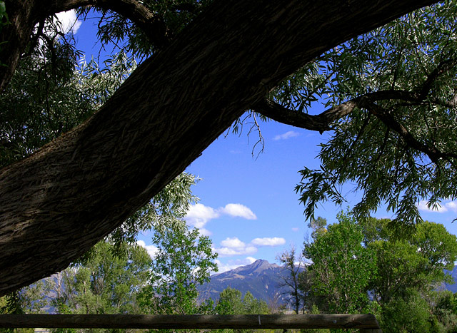 A Glimpse of  Big Sky Country