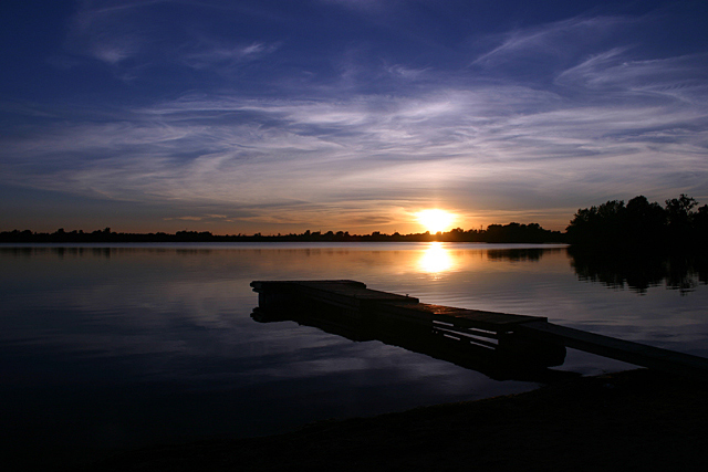 Sunset at Ile-Perrot