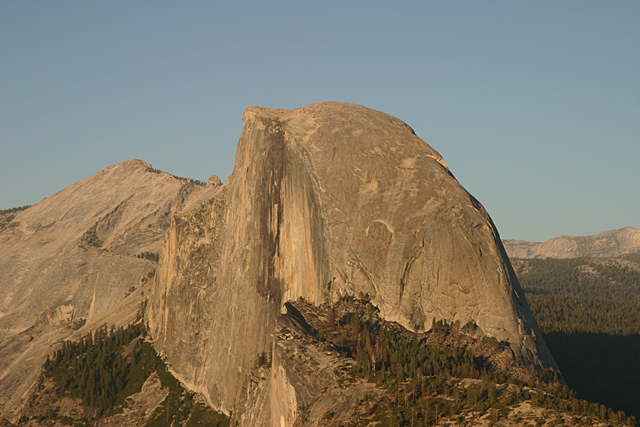 Yosemite Half Dome at Sunset