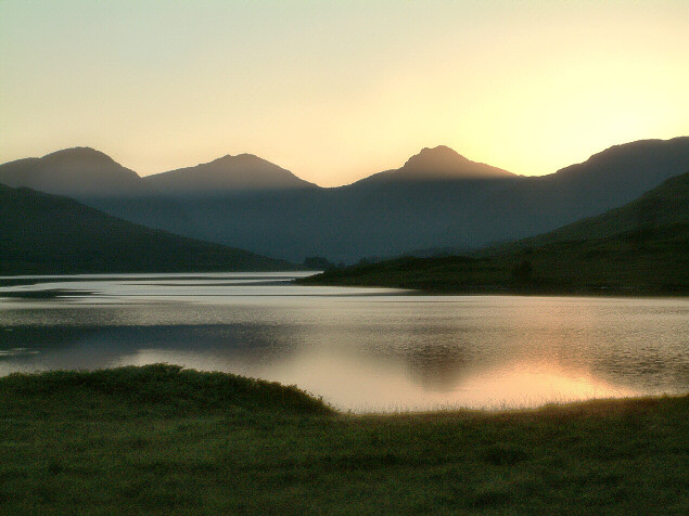 Soft evening light on Loch Arklet