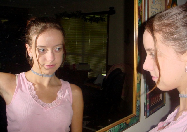 looking at myself