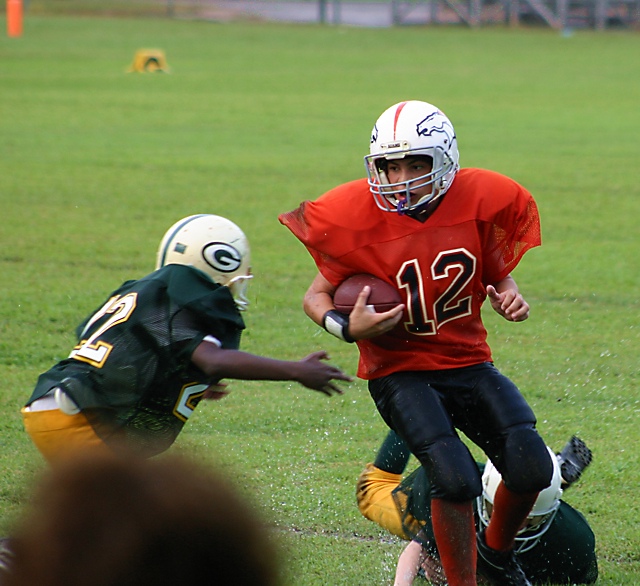 Open Field Tackle - Down in Front!