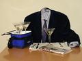 Corporate Cliches: The Empty Suit has Lunch