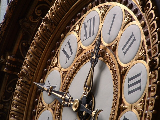 Clock in Museum d'Orsay in Paris