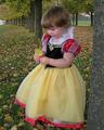 Snow White contemplates autumn