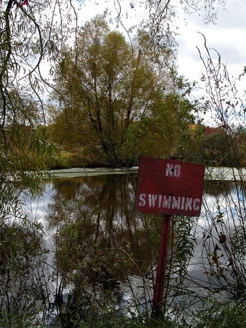 No Swimming