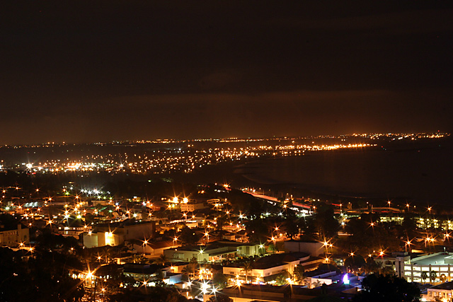 Coastal City Lights