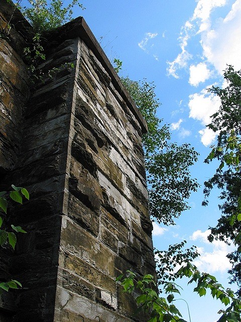 The old Grand Falls Bridge