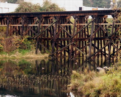 Old Technoloy Still In Use Bridge