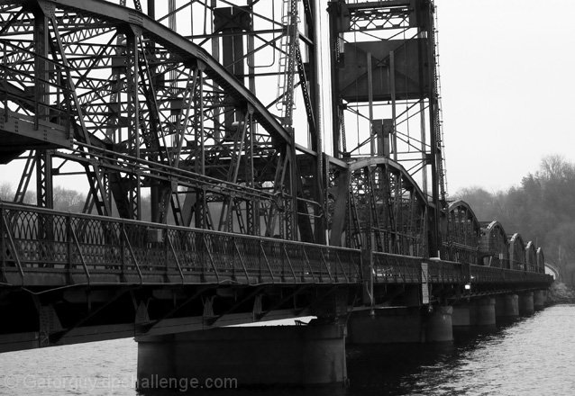 Sections of a Lift Bridge