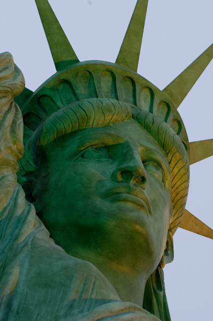 The Statue of Liberty - but not in New York