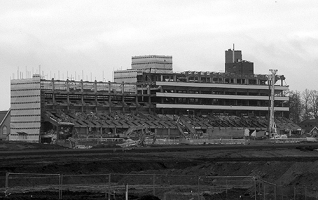 Demise of Ascot Racecourse Grandstand