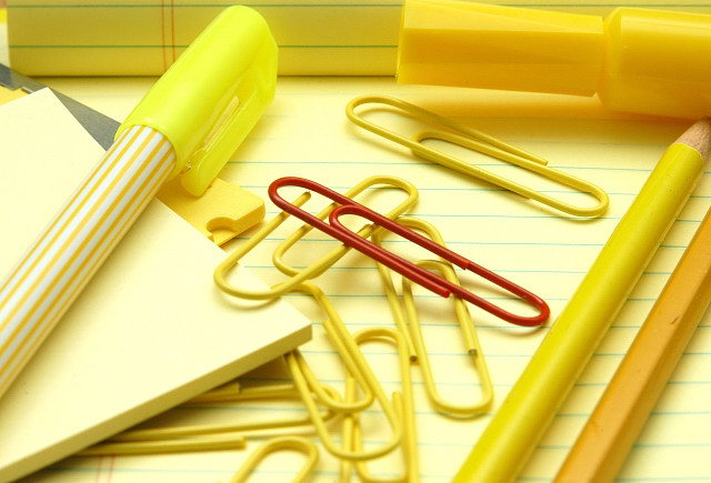 Yellow Officescene