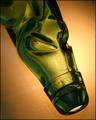 Gas Mask (aka, antique soda bottle)