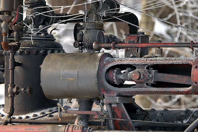 Steam Engine - On A Frosty Morning