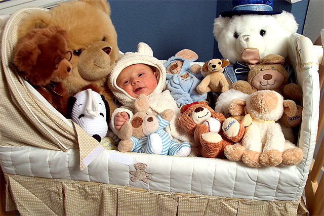 Bassinet of bears