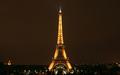 The Glowing Eiffel Tower