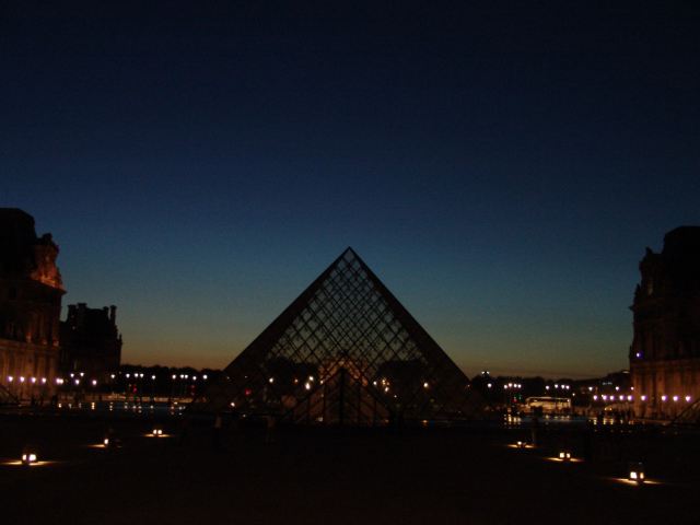The Louvre at Sunset