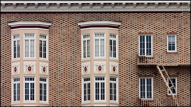 stair and windows